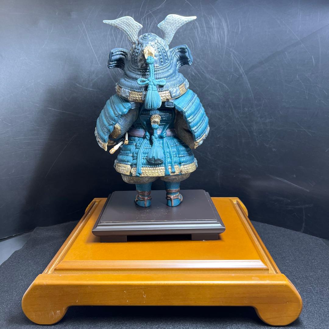 専用　リヤドロ　限定3500体　若武者五月人形　状態良　ガラスケース付