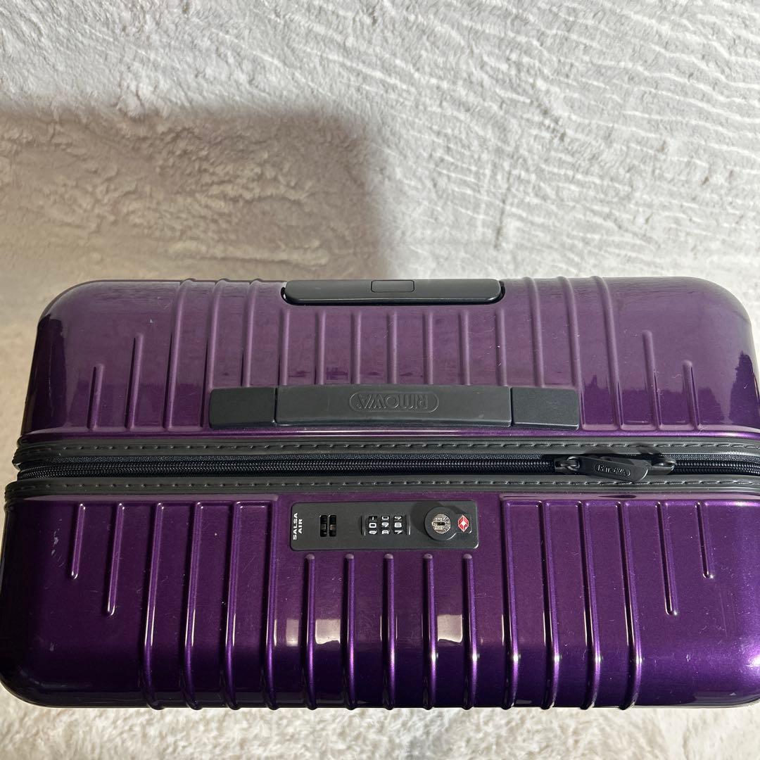 【美品】RIMOWA サルサエアースーツケース バイオレット 【4輪】 80L