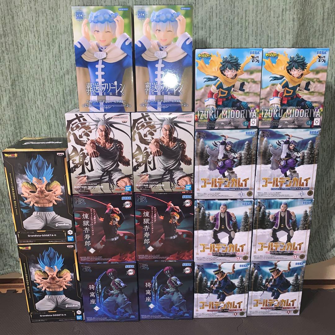 プライズフィギュア 少年誌キャラ まとめ売り 18点