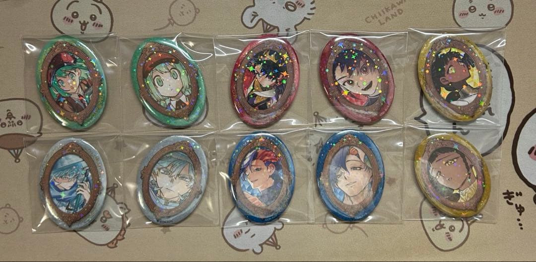 魔男のイチ　ジャンプショップ ホログラム缶バッジコレクション　コンプセット