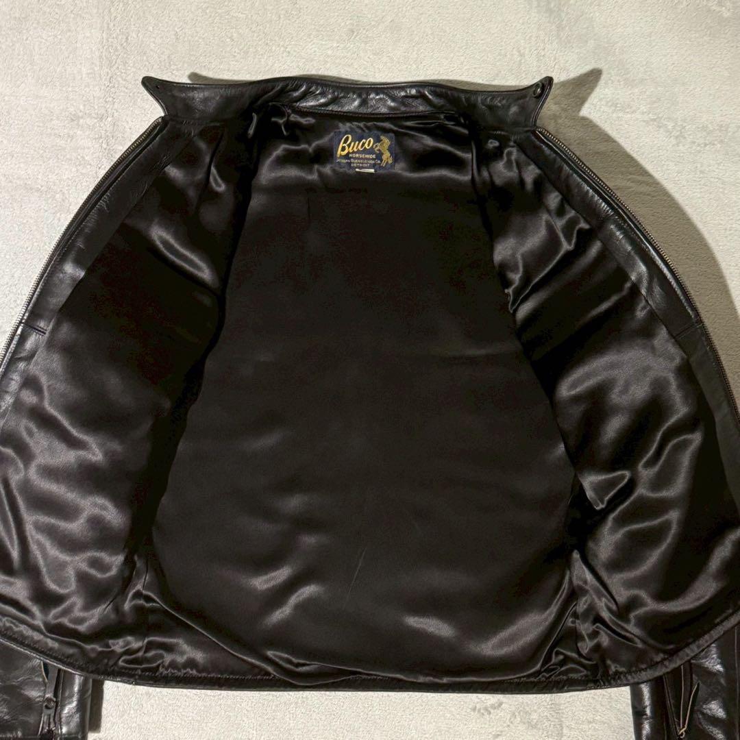 リアルマッコイズ BUCO J-100 レザージャケット サイズ 34 馬革