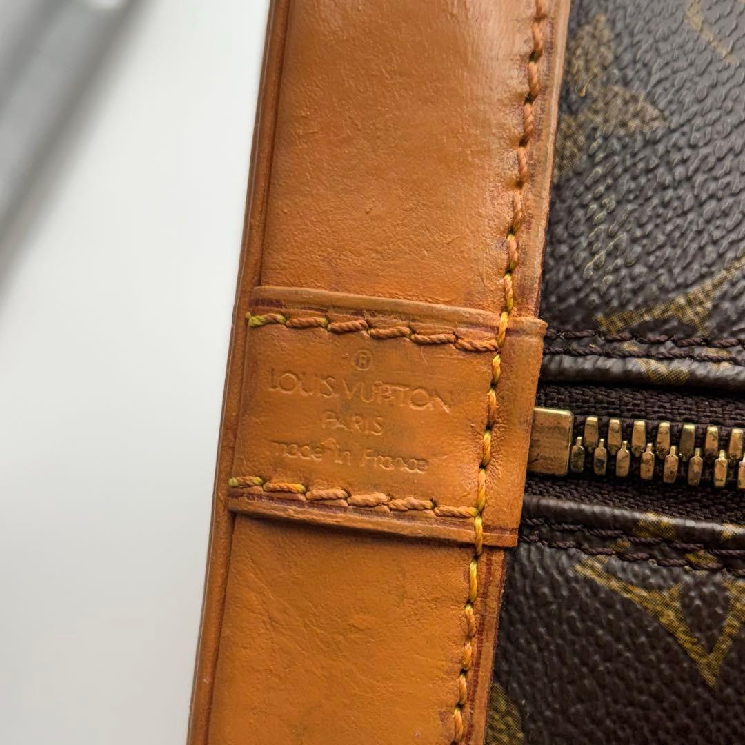 【極美品】　ルイヴィトン　アルマ　ハンドバック　モノグラム ヌメ革　2way