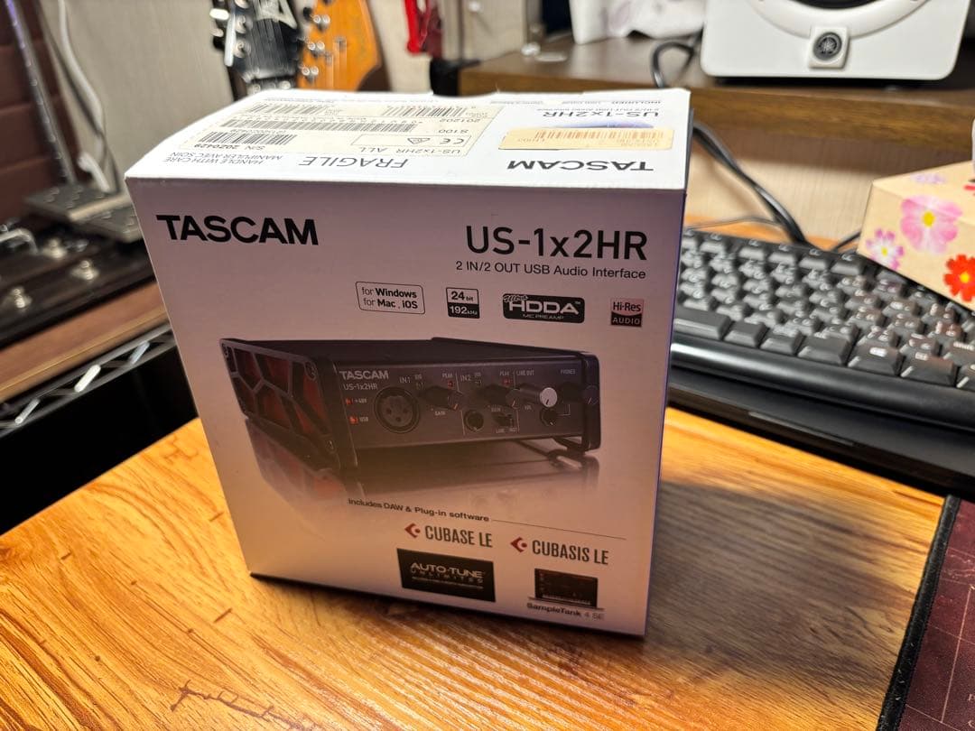 【送料無料】TASCAM US-1x2HR USBオーディオインターフェース