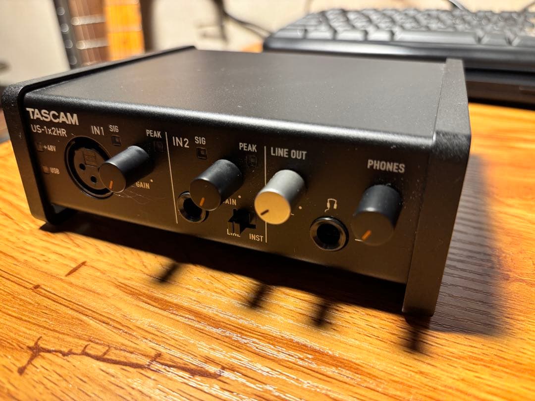 【送料無料】TASCAM US-1x2HR USBオーディオインターフェース