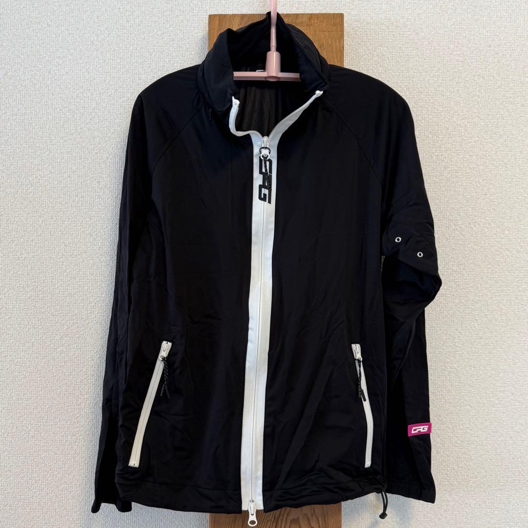 CPG GOLF シーピージーゴルフ ライトウィンドジャケット ブラック