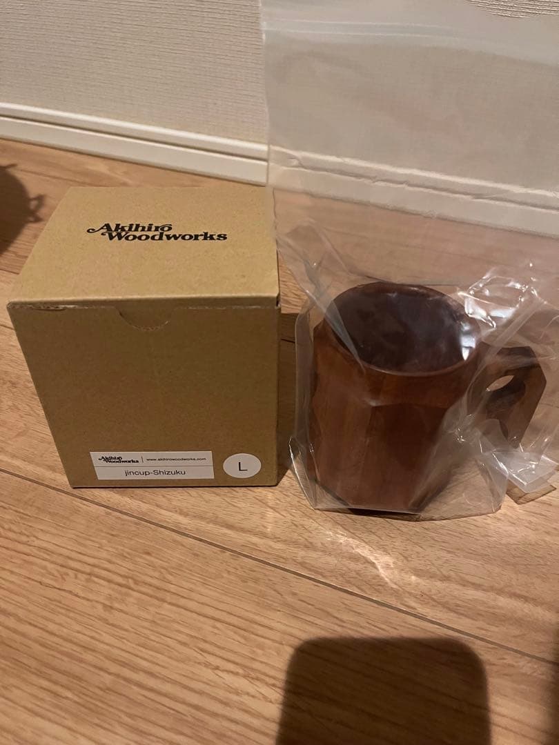 Akihiro Woodworks JINCUP Shizuku L新品