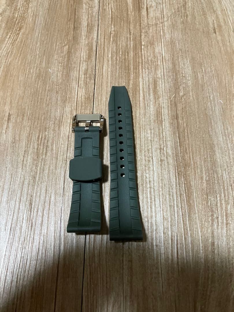 【非売品】Grand Seiko グリーンラバーベルト　ラグ幅21mm
