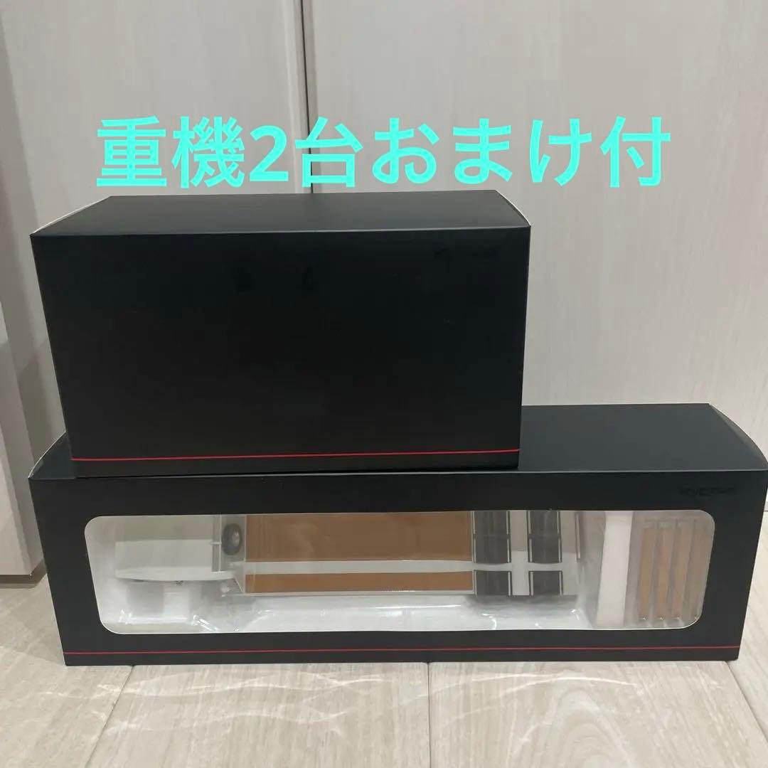 京商　1/43 UD Quon GW 6×4 重機運搬用セミトレーラ　おまけ付