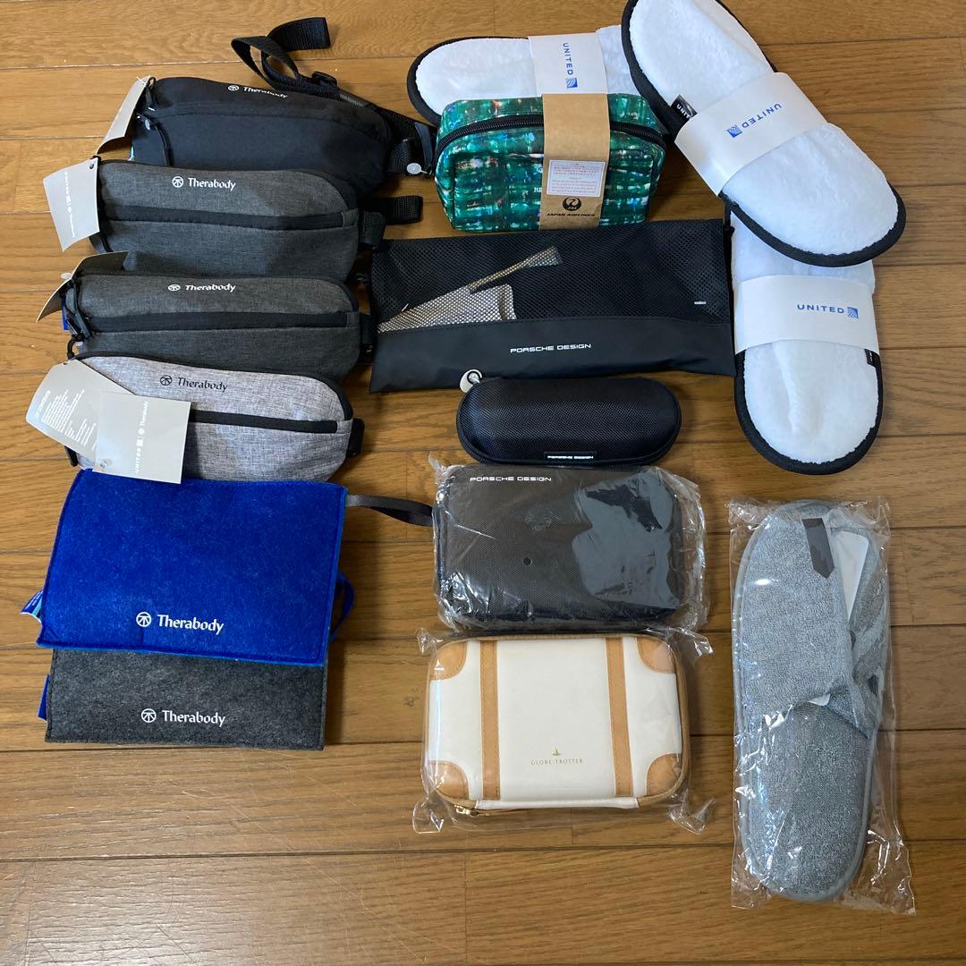 アメニティセットTherabody PORSCHE GLOBE TROTTER他