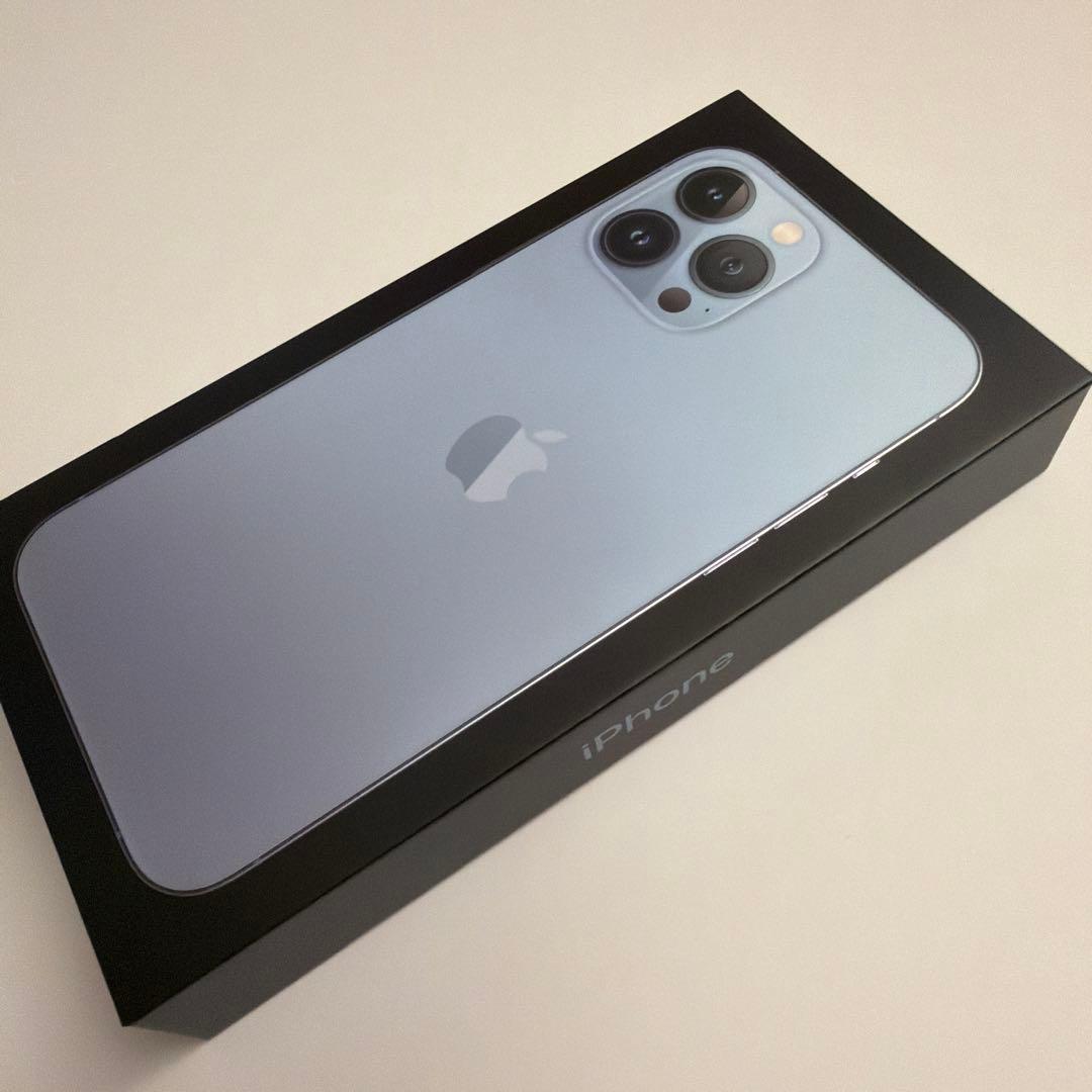 【美品】 iPhone 13 pro max 256GB シエラブルー