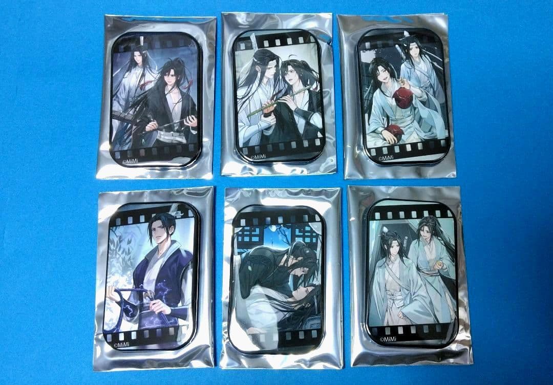 魔道祖師 スクエア缶バッジ 第一期前編