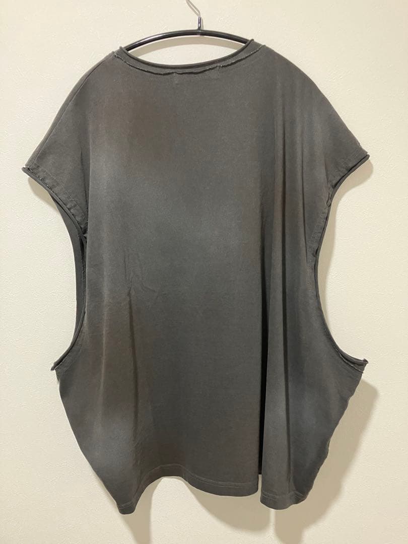 トップス oo2 PROJECT G/R SLEEVELESS T-SHIRT