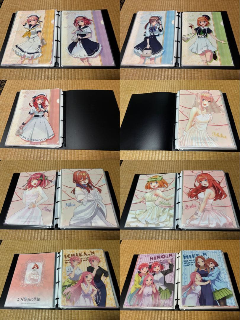 五等分の花嫁 クリアファイル 167枚