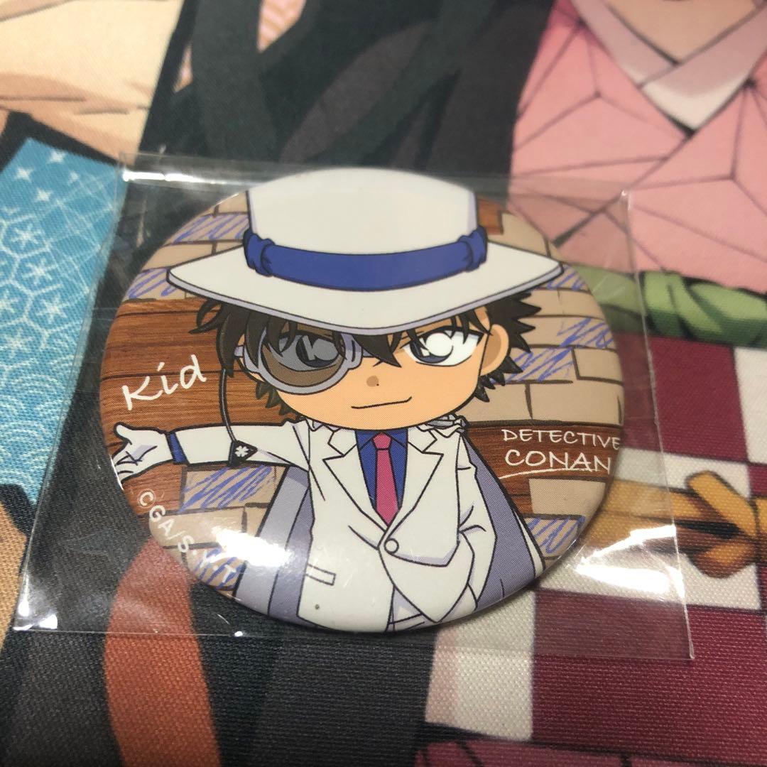 激レア　怪盗キッド　コナン　缶バッジ