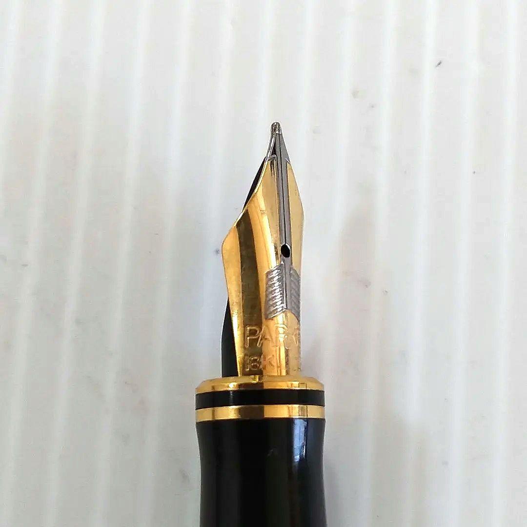 【ほぼ未使用】PARKER DUOFOLD 万年筆　18K　1990年代