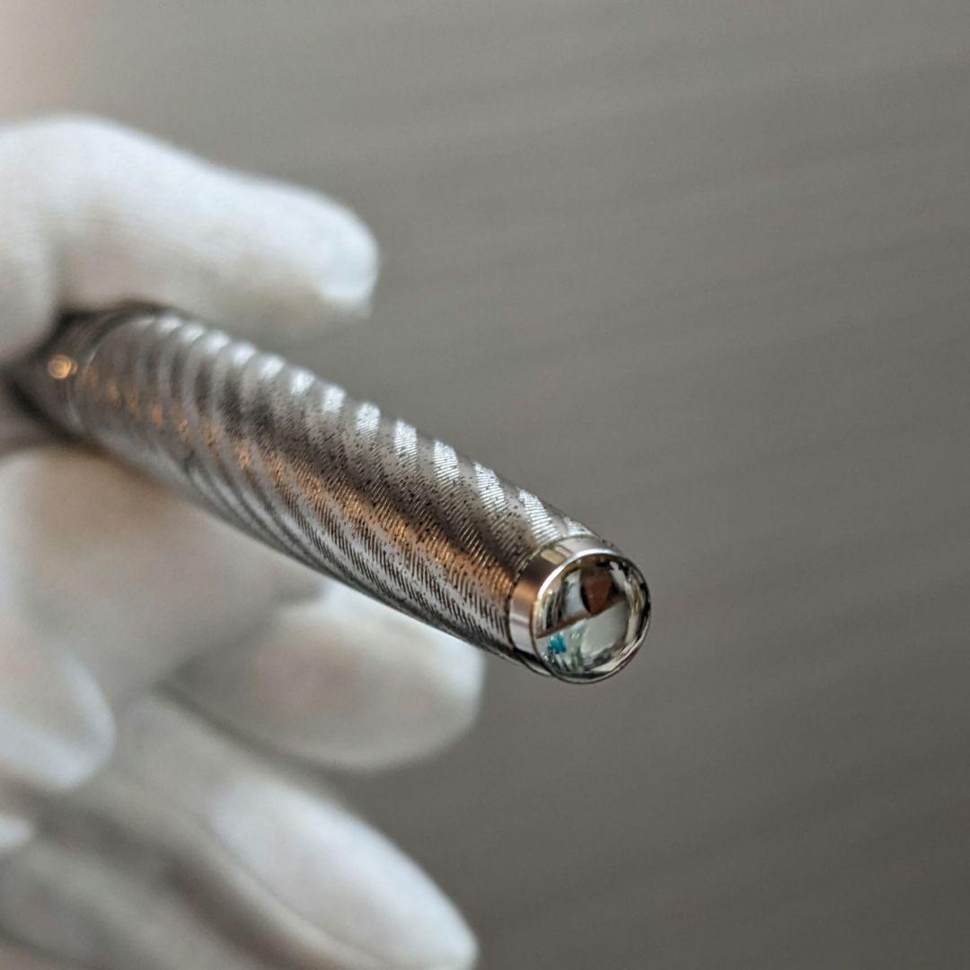 Sailor 18K スターリングシルバー軸 万年筆 稀少品