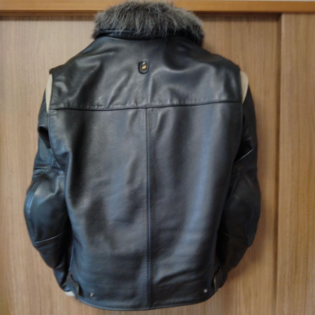 HYODヒョウドウ レザーライディングジャケットLサイズ