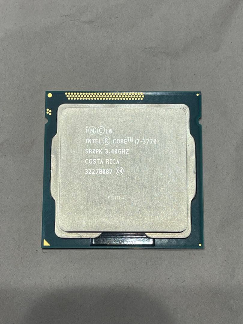 Intel cpu i7-3770k 複数Intel CPU セット 5個