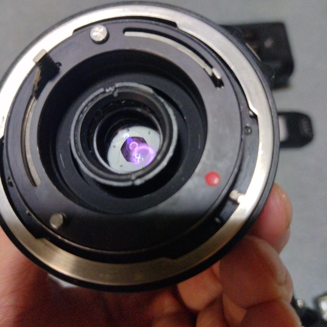 【作動品】Canon A-1 モードラ2個レンズ2個セット　キャノン　電池12本