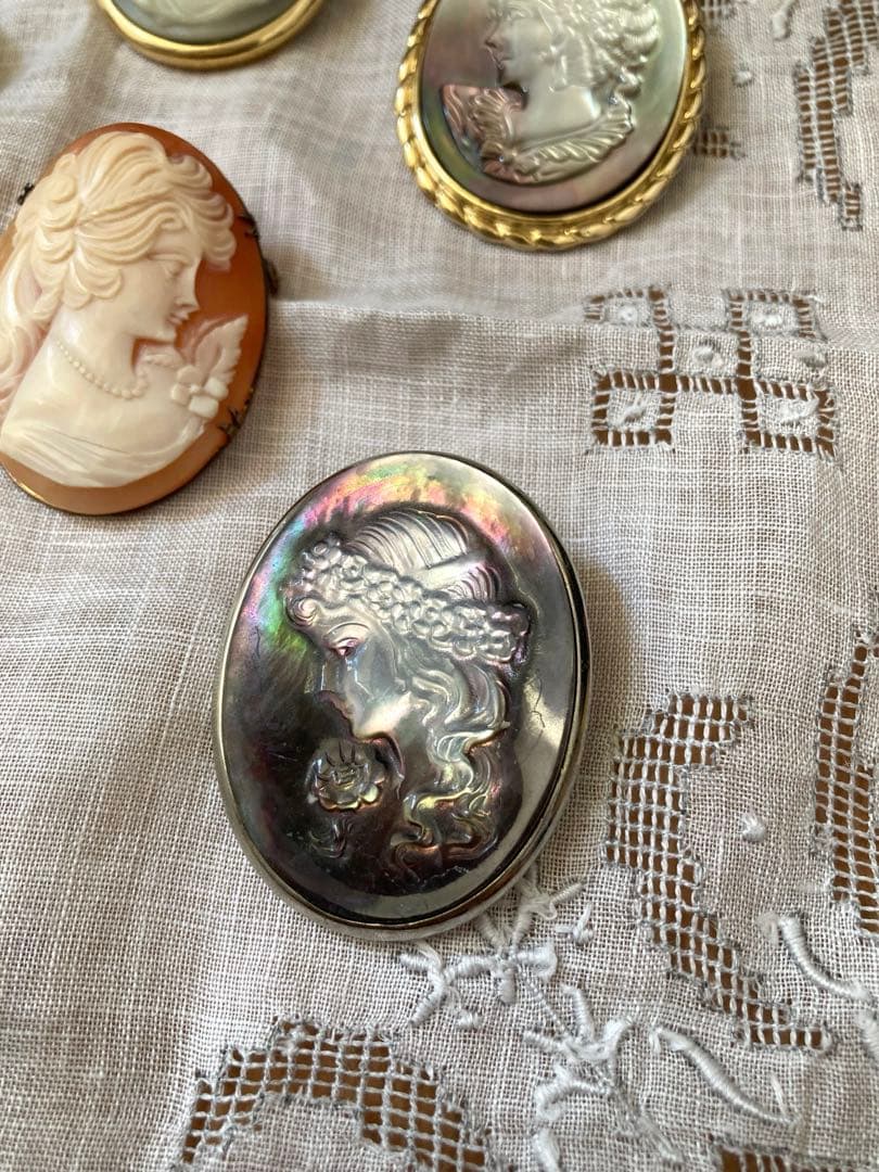 カメオ　cameo ブローチ ペンダントトップ アクセサリー　まとめて