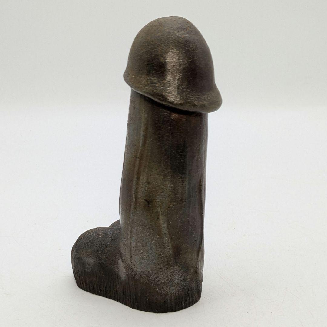 備前焼 男根徳利 用心箱 酒器 とっくり ぐい呑 酒盃 酒杯 お猪口 置物 食器