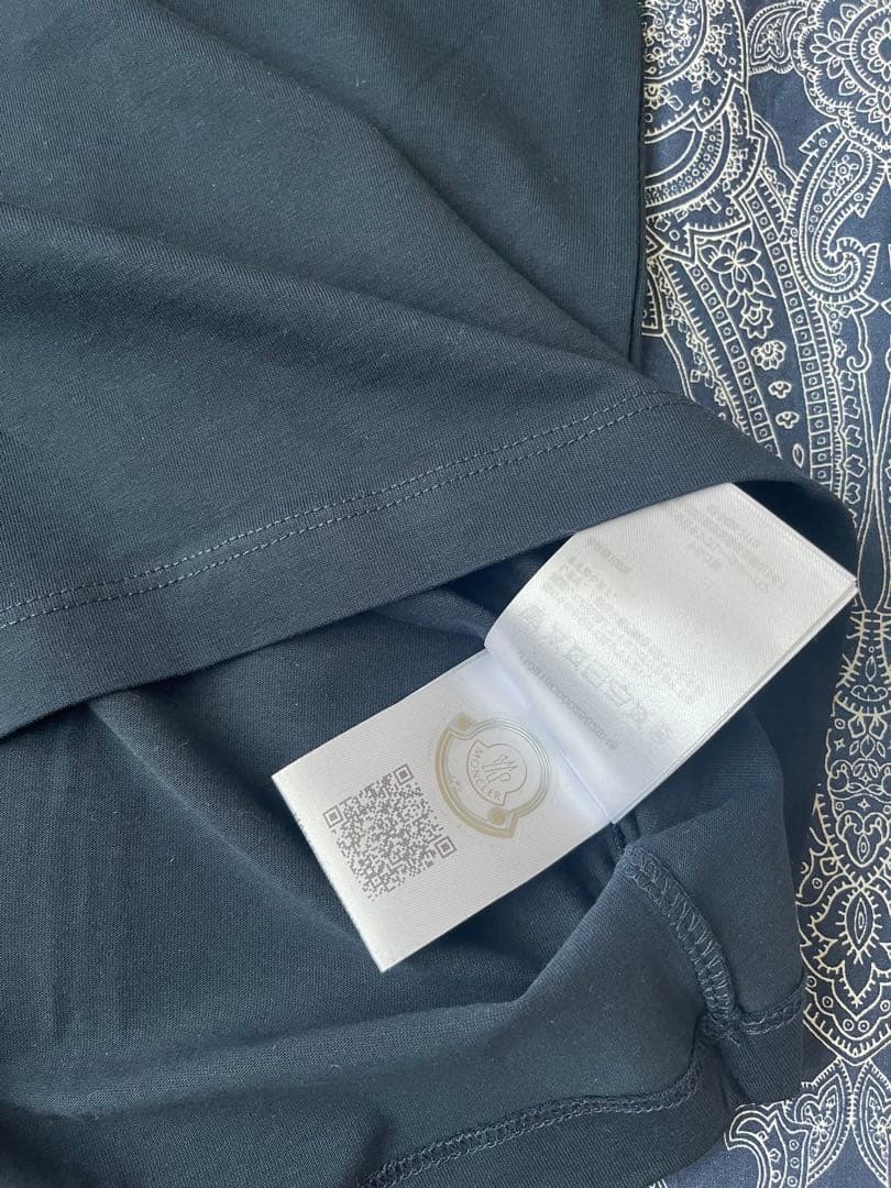 MONCLER Tシャツ Lサイズ ネイビー