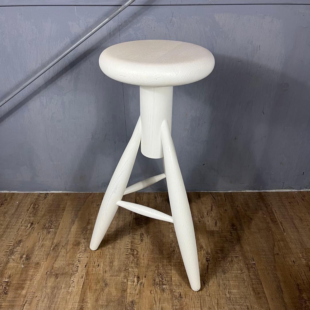 アルテック ロケット バースツール EA001 ホワイトラッカー