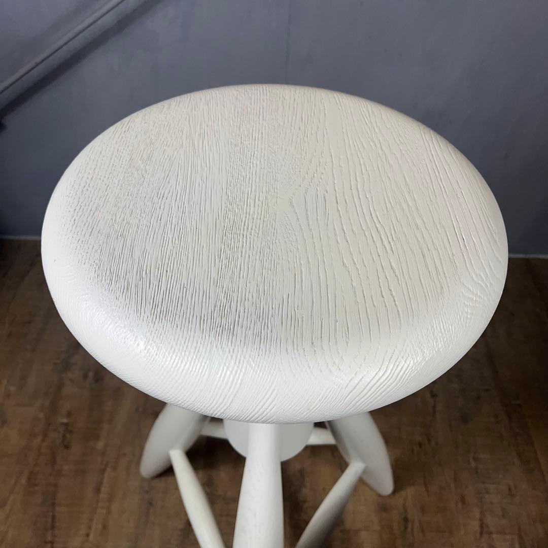 アルテック ロケット バースツール EA001 ホワイトラッカー