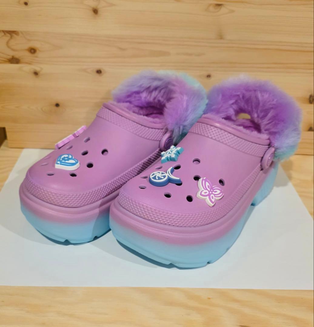 aespa × crocs クロックス コラボ 新品タグ付き 24cm エスパ