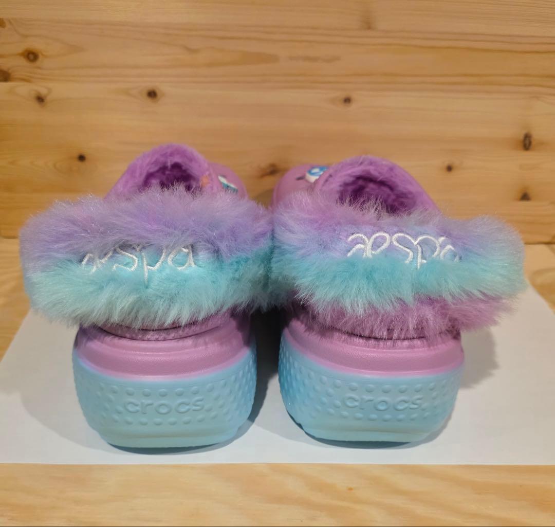 aespa × crocs クロックス コラボ 新品タグ付き 24cm エスパ