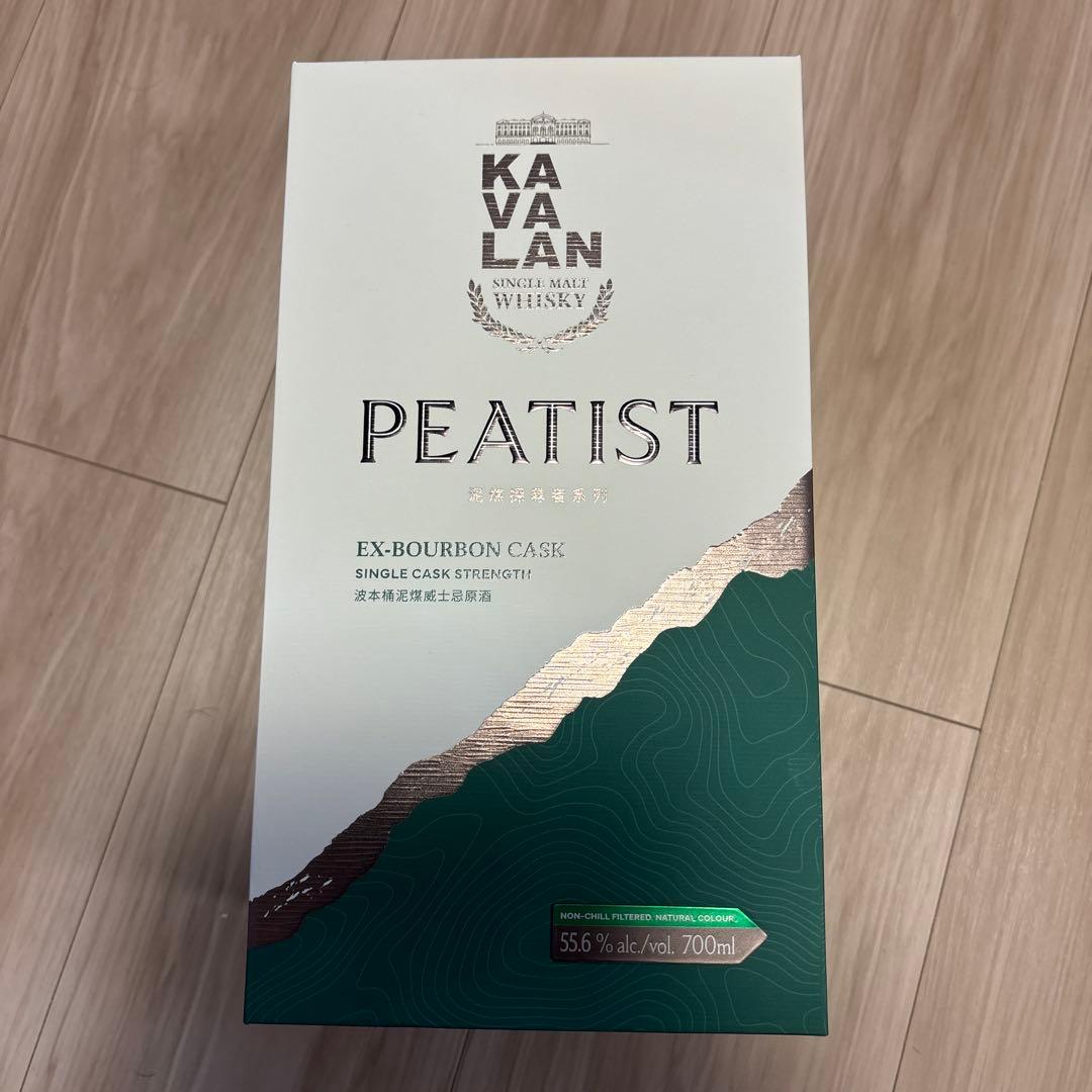 カバラン ピーテッド バーボンカスク ストレングス シングルモルトウイスキー