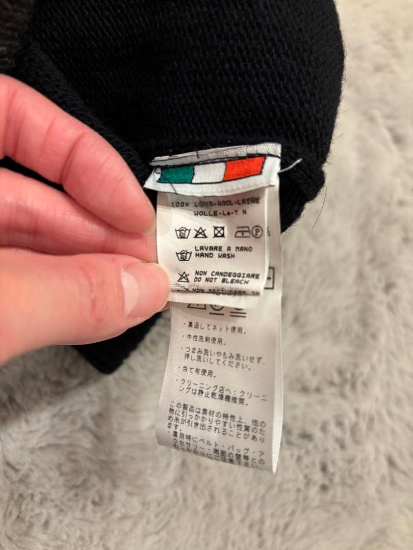 bafy メンズパーカー　ウール100% 美品