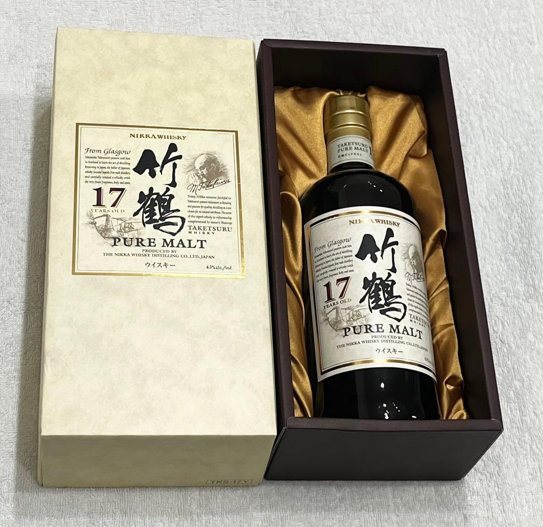 【貴重品‼️】竹鶴17年 700ml 化粧箱付き