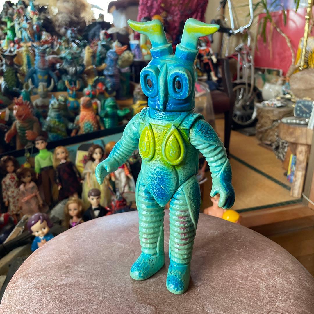 当時物　ゼットン　スタンダードサイズ　ブルマーク　ウルトラマン　ソフビ