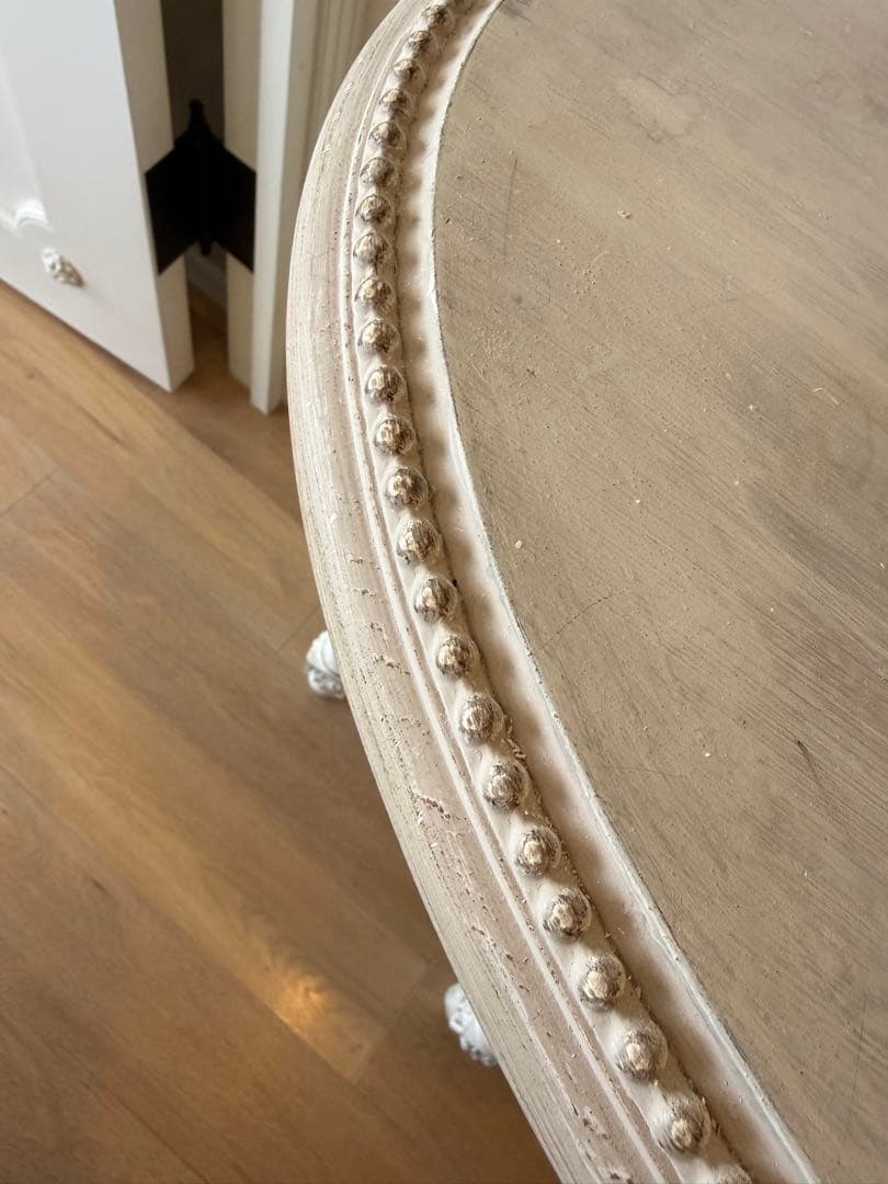 サラグレースSGDサイドオーバルテーブルフローラマスティック　サイドテーブル