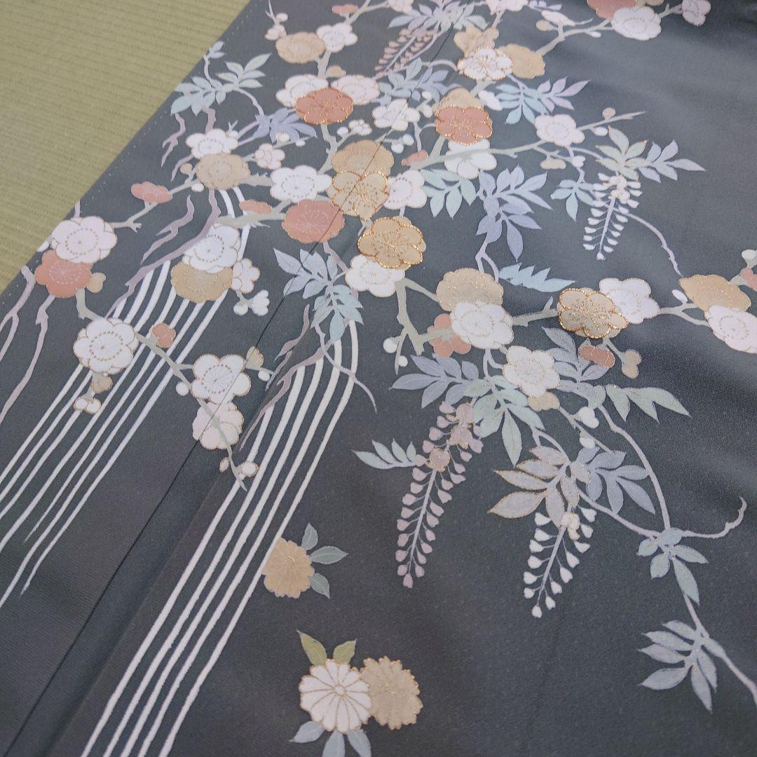 別誂訪問着正絹袷京友禅創作品