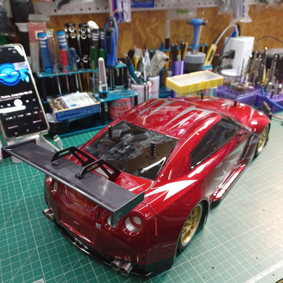 C*M様 タミヤ ラジコンTA04PRO O/H済み35GT-Rボディ,メカ新品