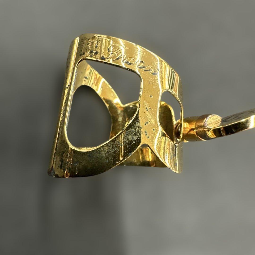 BG L11 ALTO サックスリガチャー ゴールドメッキ