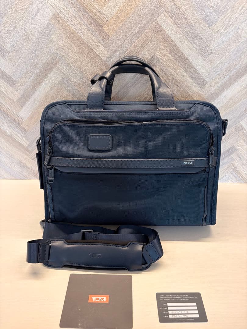 【美品】TUMI ビジネスバッグ ships アルファシリーズ