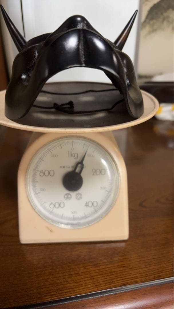 ば*び様 白 黒 能面 鉄製