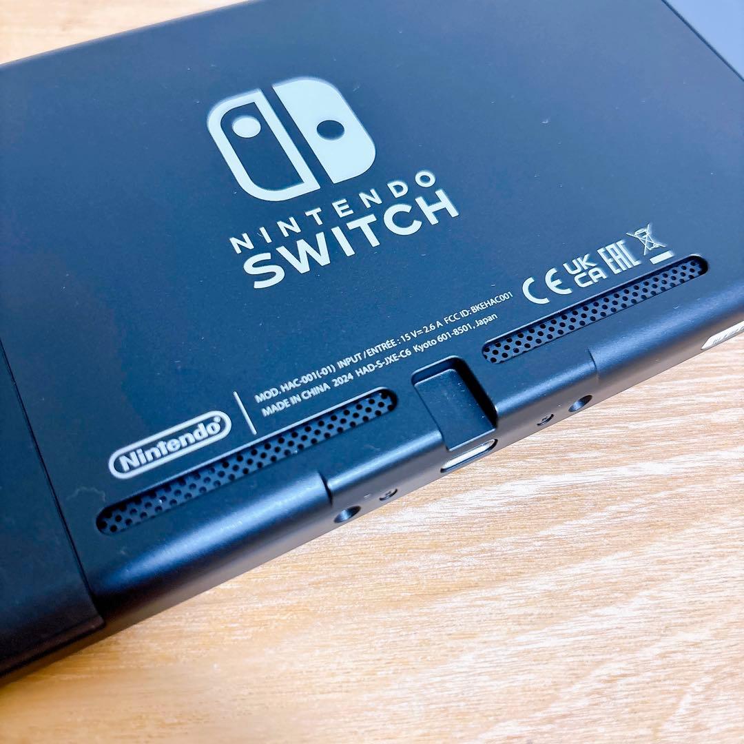 【美品】 2024年モデル バッテリー強化型 Nintendo Switch