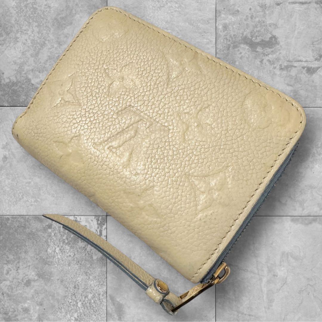 希少美品❣️ LV ルイヴィトン ジッピー ケース モノグラム ブルージーン