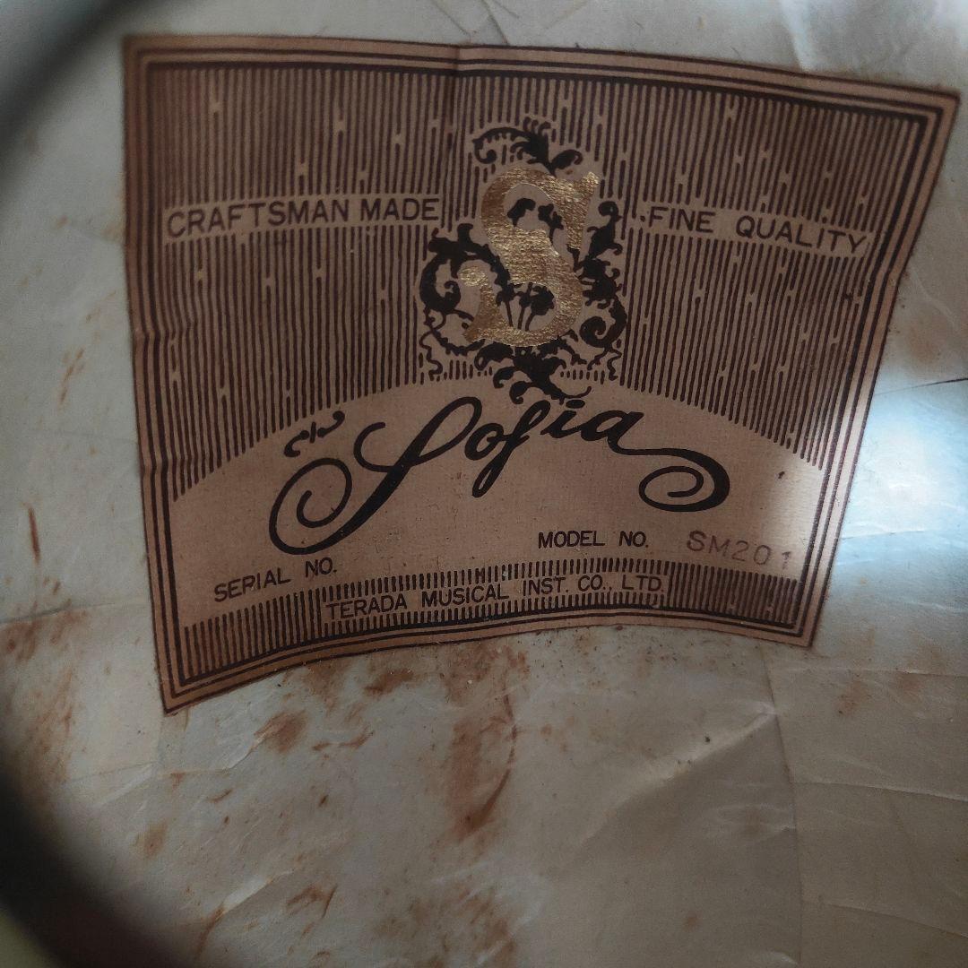 美品 Sofia SM201 マンドリン 寺田楽器 ハードケース付き