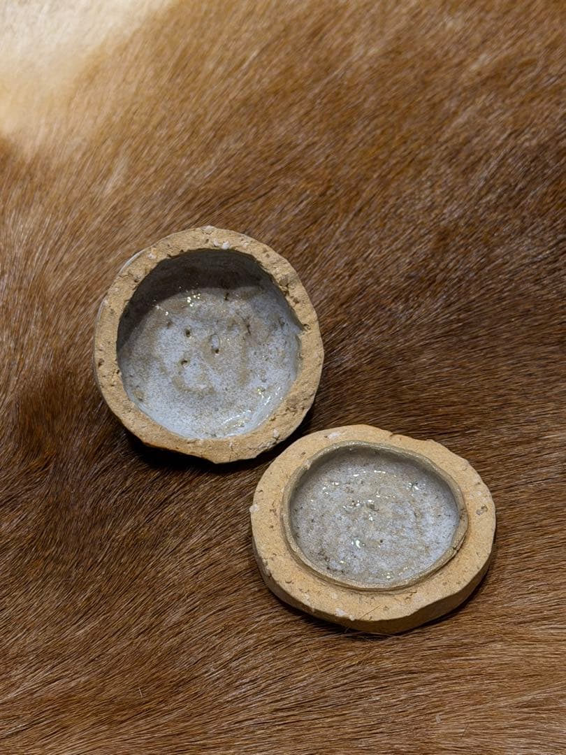 七類堂墨呑(雪舟天谿)　鴉笑斎　菊　香合　画付共箱　道釈画　香道具