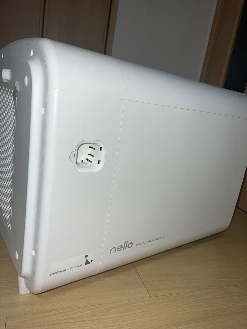 特価【中古美品】nelloペットドライルームエアシャワーKN-B10WHホワイト