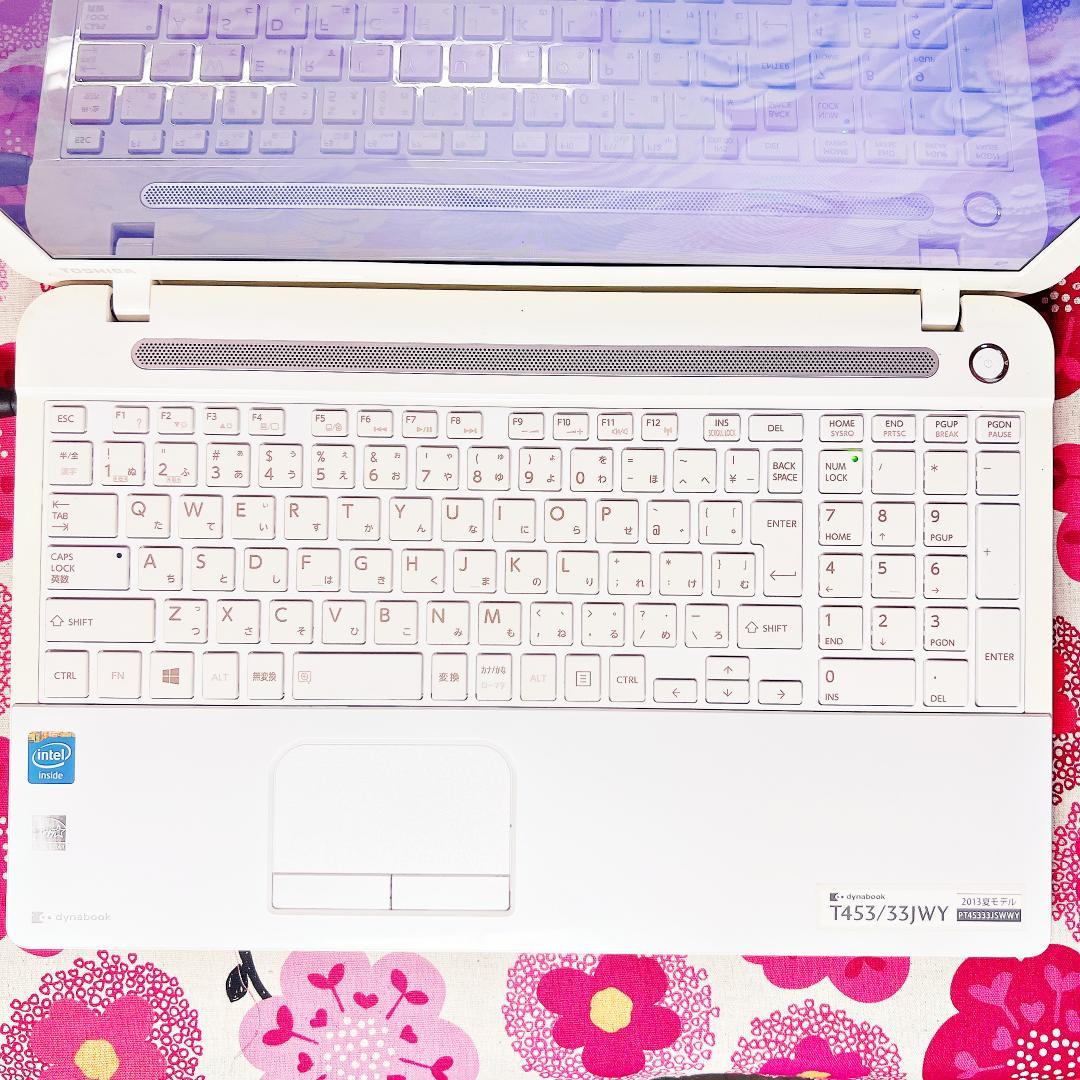 110【データ保存大容量1000GB❣️】メモリ8GB✨カメラ✨ノートパソコン✨白