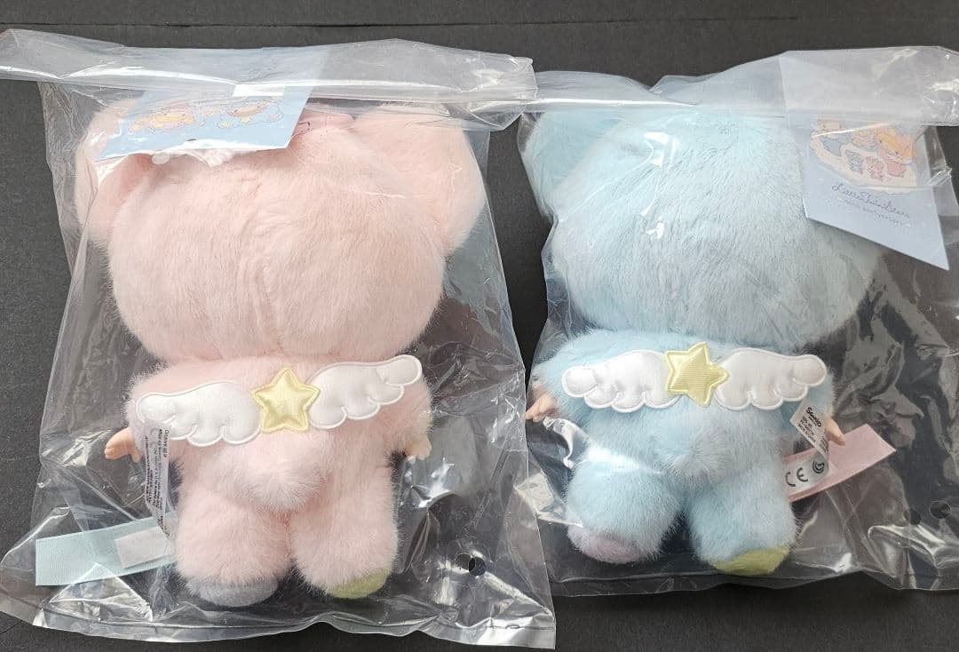 キキララ　リトルツインスターズ　マスコットホルダー　星空のエンジェル