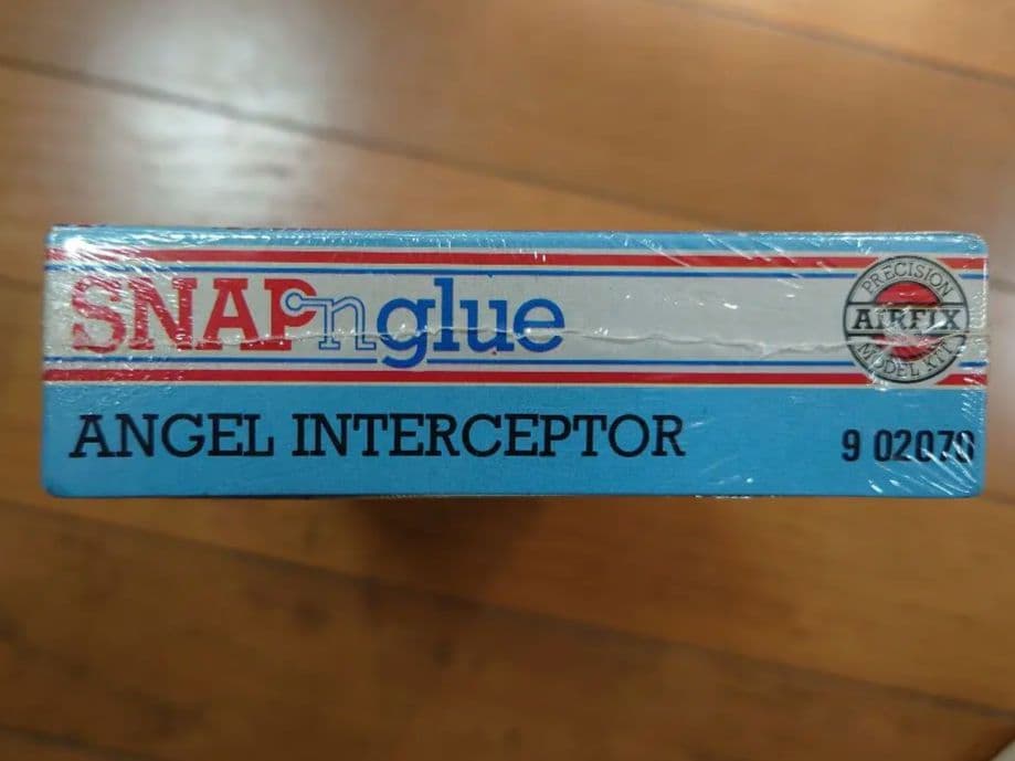 エアフィックス エンジェルインターセプター 40年くらい前のオールドキット