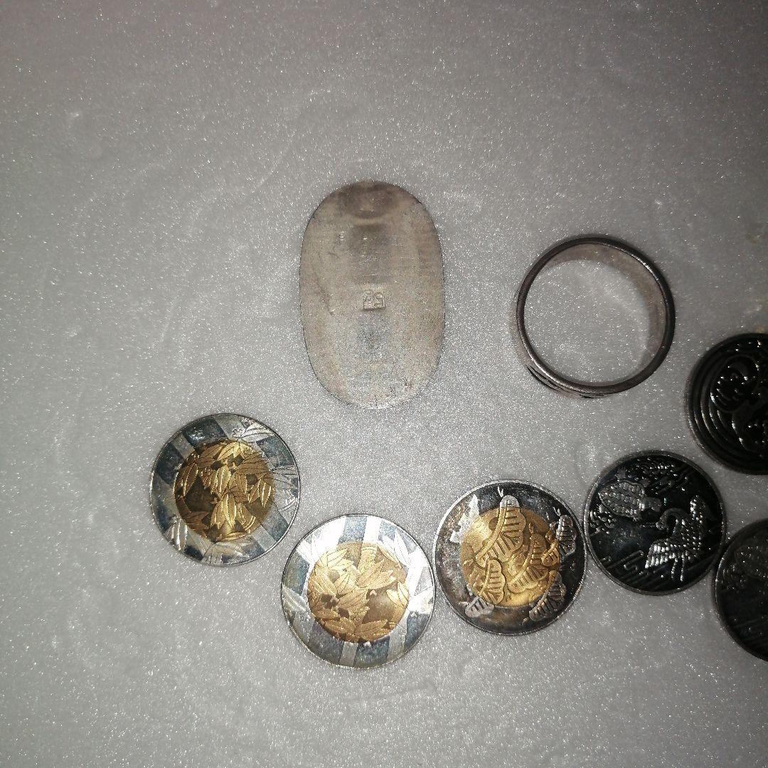 銀製　10点　セット　小判　メダル　アクセサリー　56g