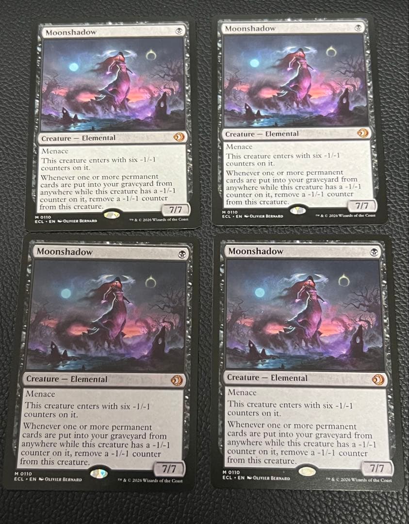 MTG 月影/Moonshadow 英語版 4枚セット